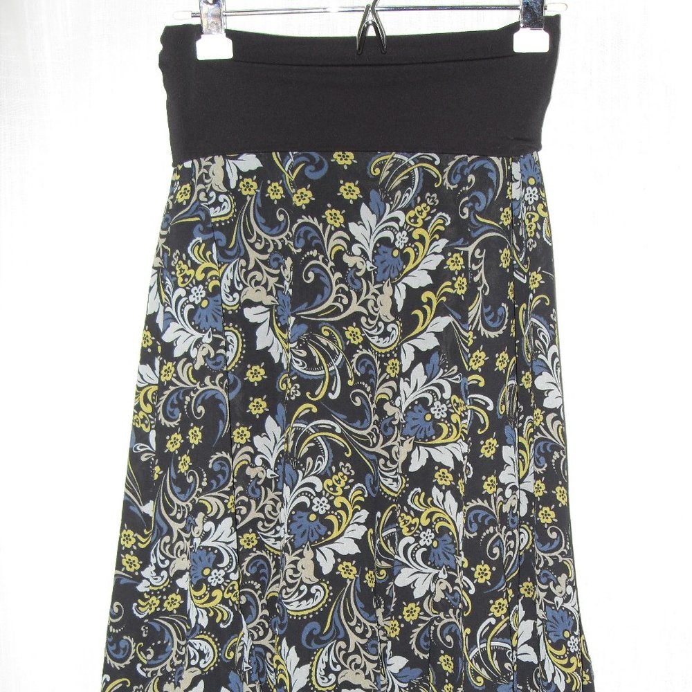 CAbi Reversible SKIRT Rayon Size S Bandeau Top